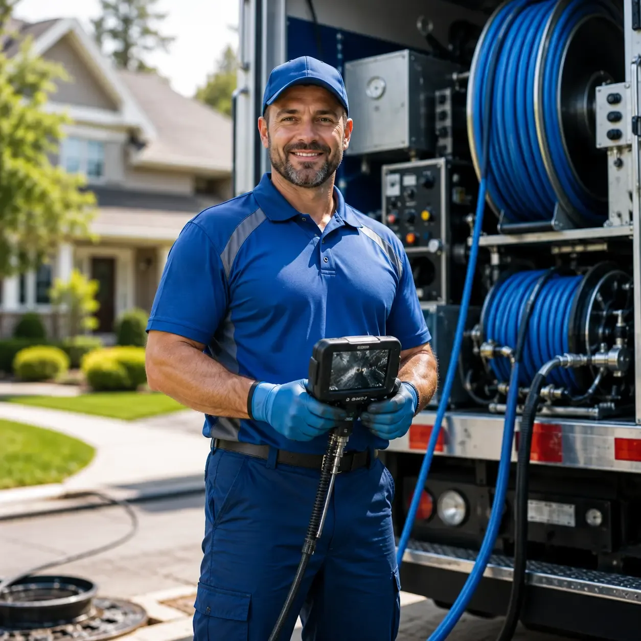 Local outdoor drain cleaning specialists in Columbia, NJ